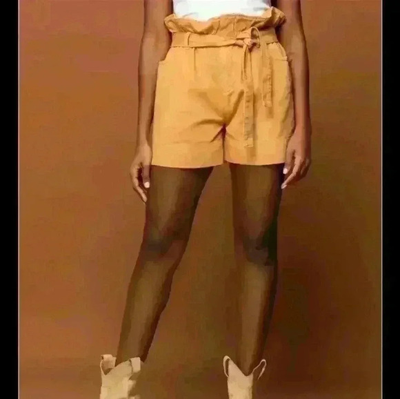 CANTAO Casual ladies belted short with pockets  size 6 - Picture 2 of 6